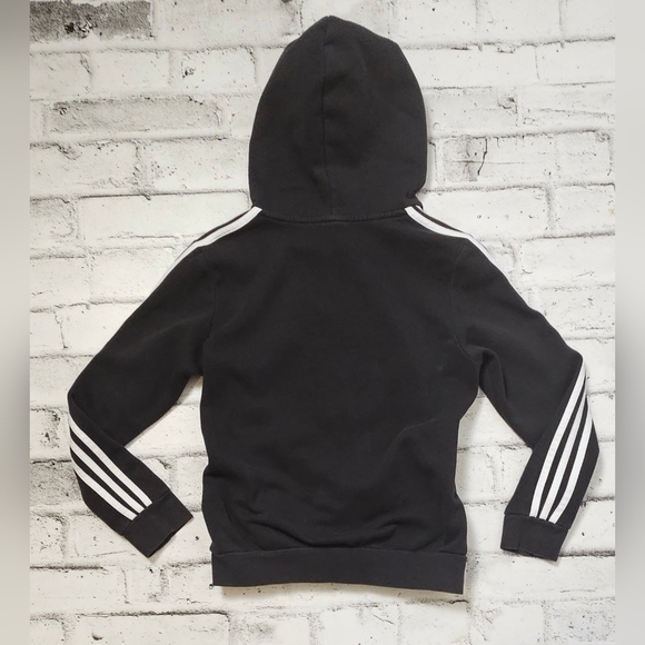ADIDAS Women's Essentials 3-Stripes Hoodie Sweatshirt - Picture 4 of 10